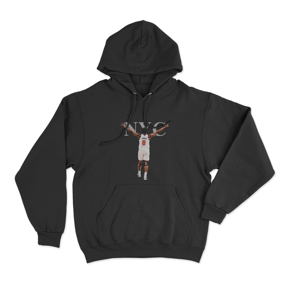 NYC Victory Pose OG Unisex Hoodie Black NYC Victory Pose OG Unisex Hoodie Black