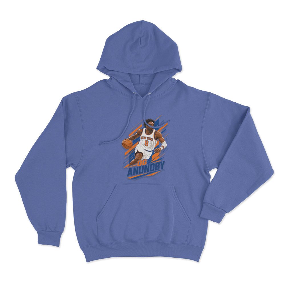 OG Anunoby Dynamic Drive Unisex Hoodie Blue OG Anunoby Dynamic Drive Unisex Hoodie Blue