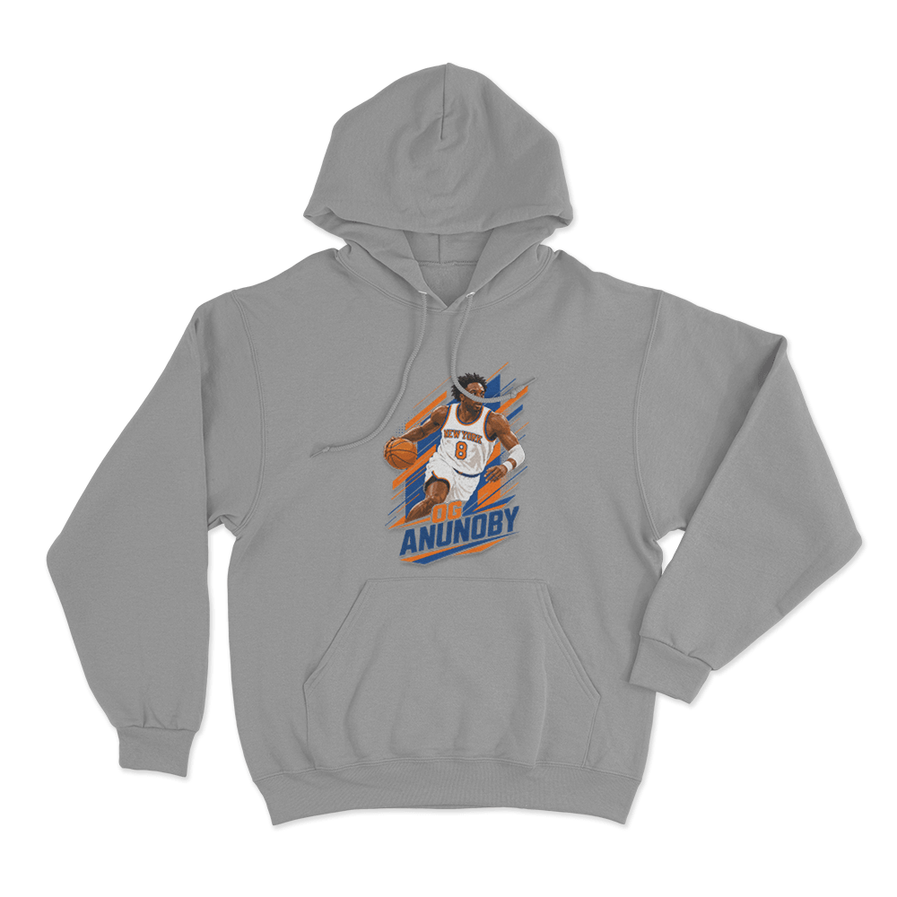 OG Anunoby Dynamic Drive Unisex Hoodie Grey OG Anunoby Dynamic Drive Unisex Hoodie Grey