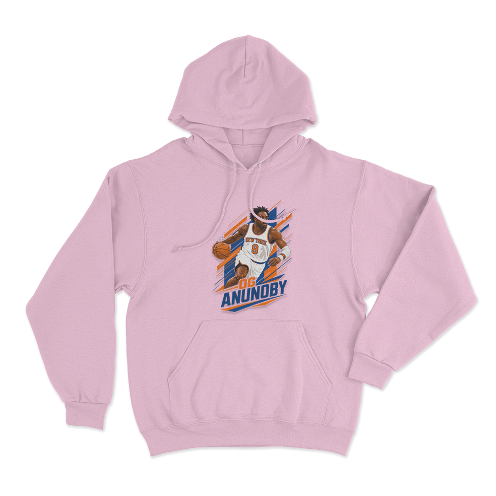 OG Anunoby Dynamic Drive Unisex Hoodie Pink OG Anunoby Dynamic Drive Unisex Hoodie Pink