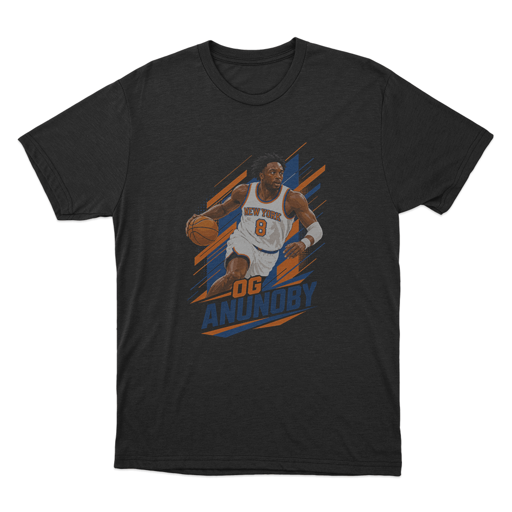 OG Anunoby Dynamic Drive Unisex T Shirt Black OG Anunoby Dynamic Drive Unisex T Shirt Black