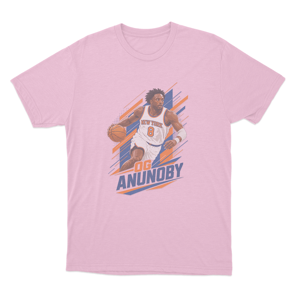 OG Anunoby Dynamic Drive Unisex T Shirt Pink OG Anunoby Dynamic Drive Unisex T Shirt Pink