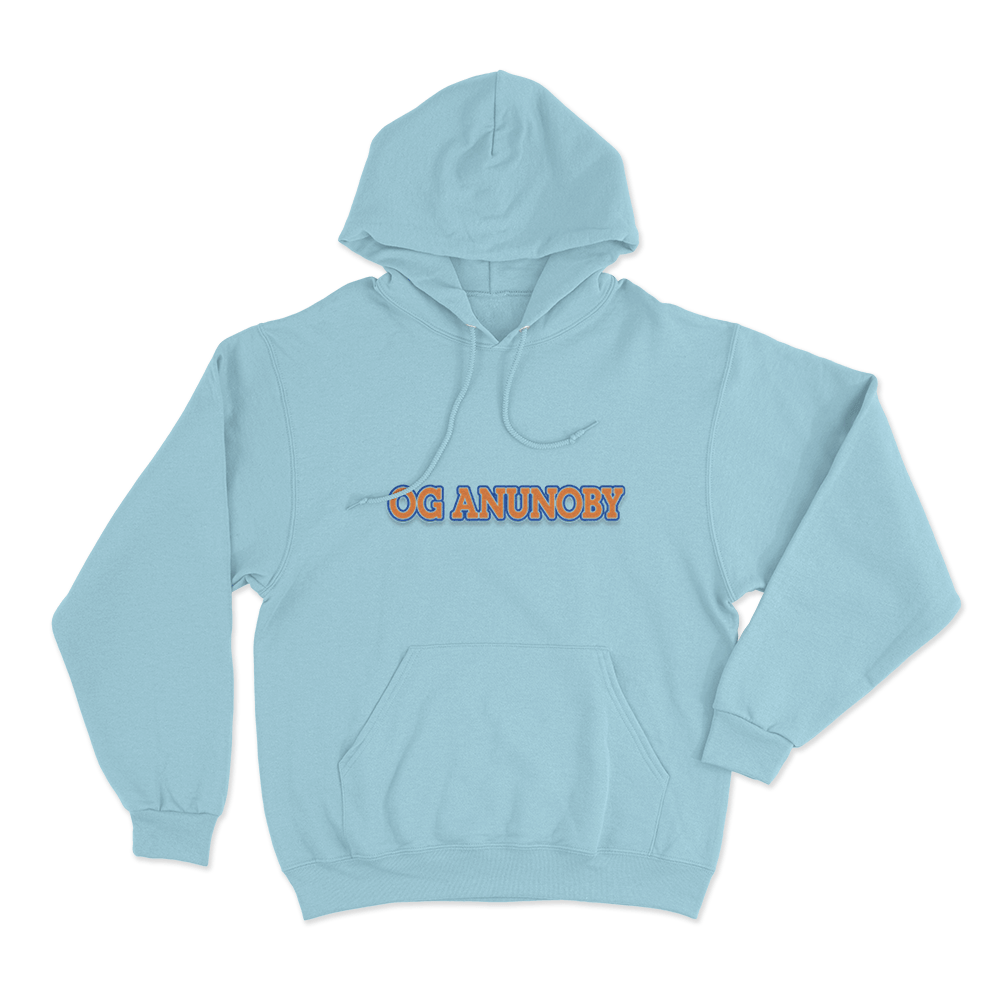 OG Anunoby Logo Unisex Hoodie Sky Blue OG Anunoby Logo Unisex Hoodie Sky Blue