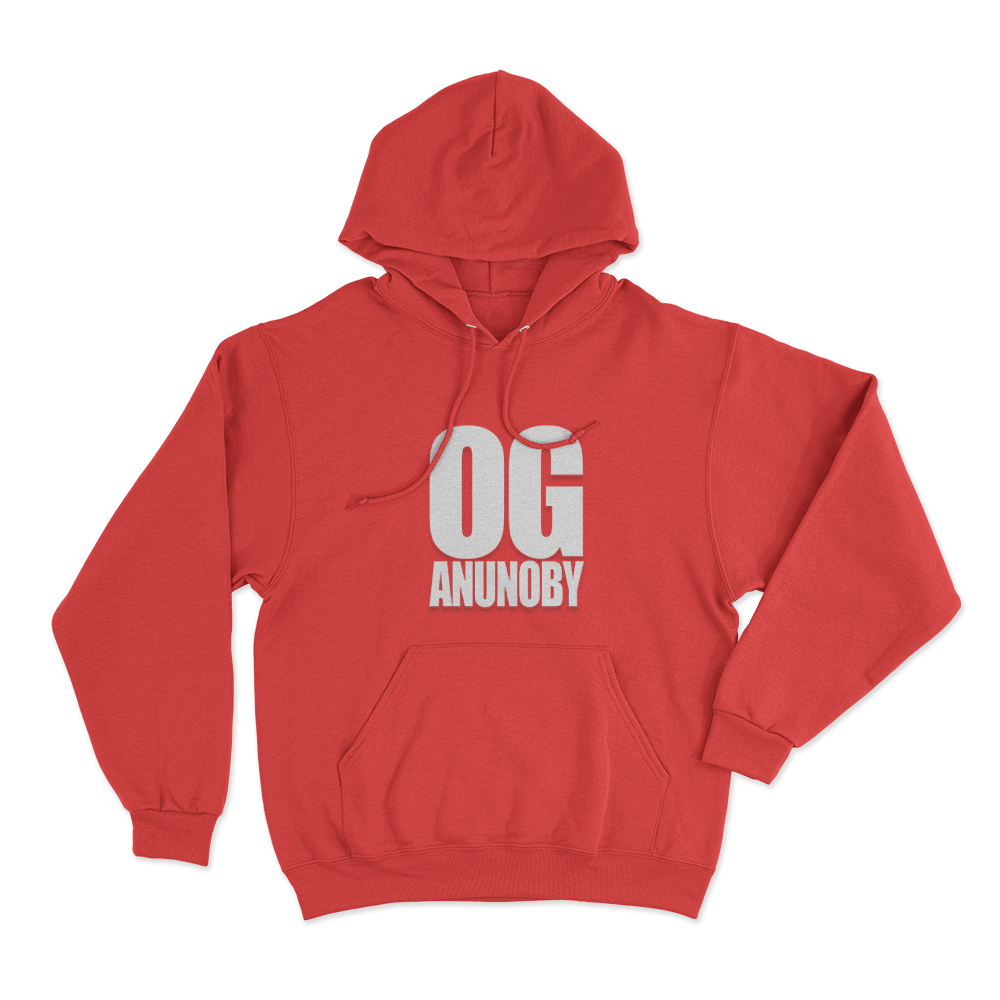 OG Anunoby Unisex Hoodie Red OG Anunoby Unisex Hoodie Red