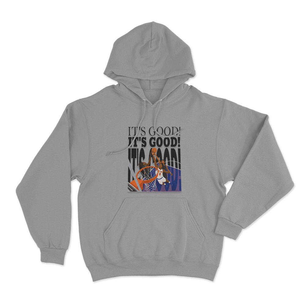 The Hand Of OG Anunoby Unisex Hoodie Grey The Hand Of OG Anunoby Unisex Hoodie Grey