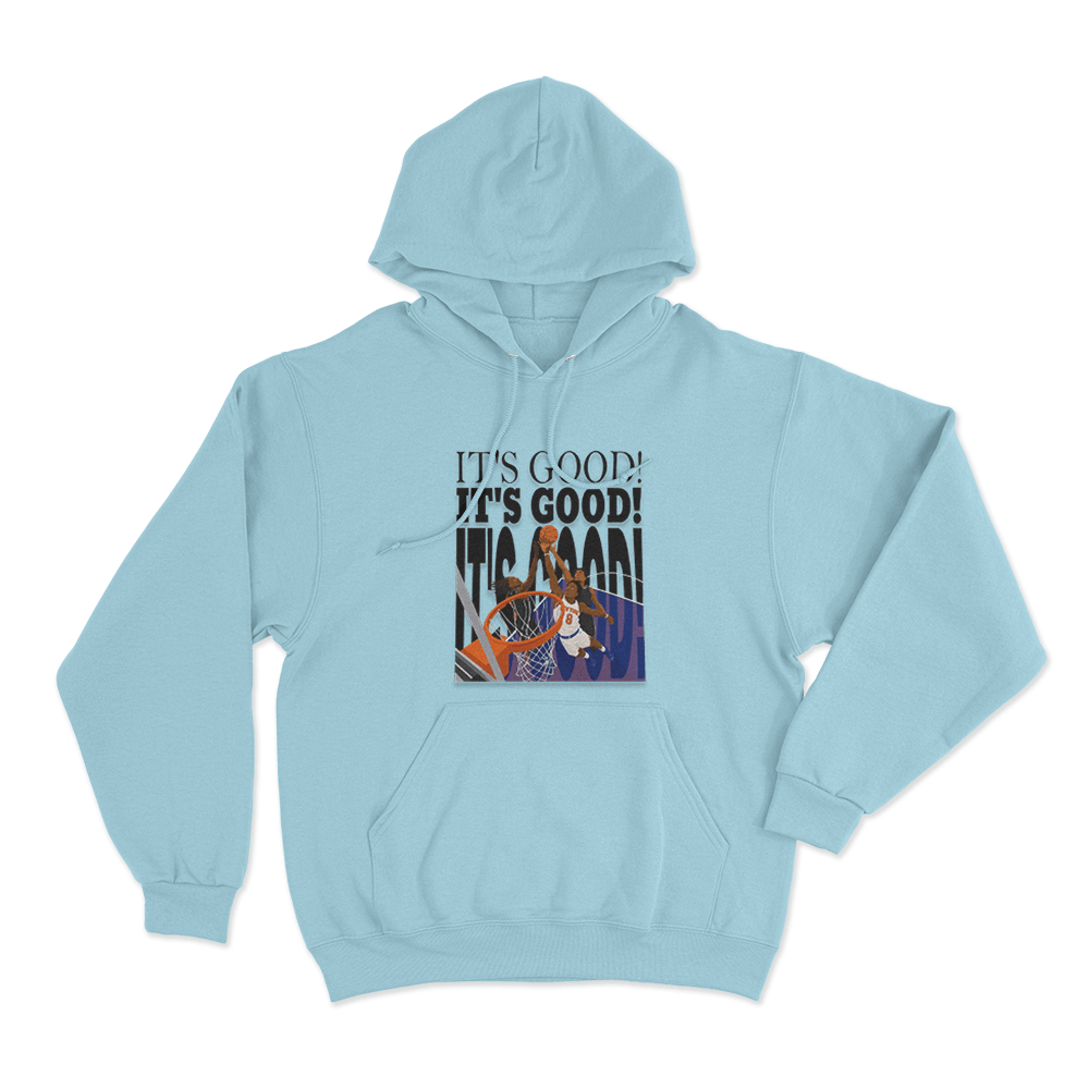 The Hand Of OG Anunoby Unisex Hoodie Sky Blue The Hand Of OG Anunoby Unisex Hoodie Sky Blue