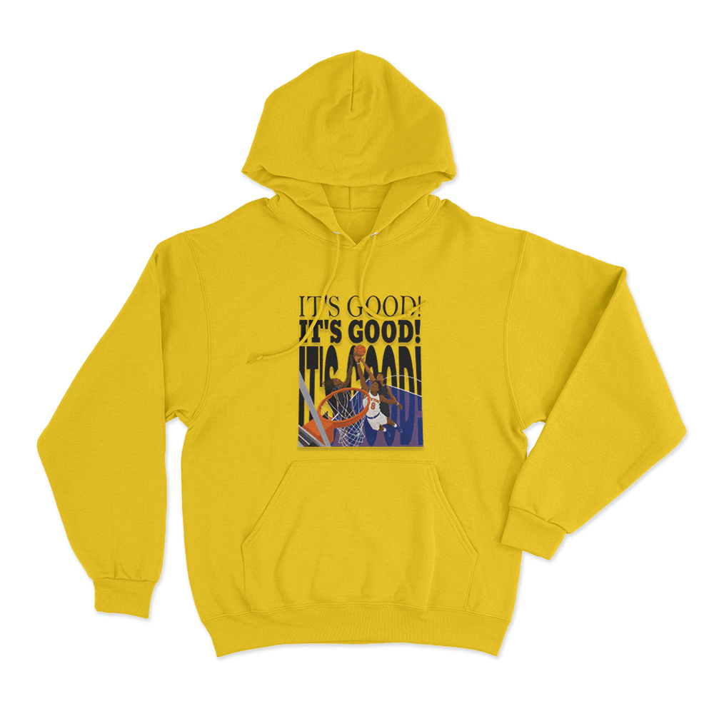 The Hand Of OG Anunoby Unisex Hoodie Yellow The Hand Of OG Anunoby Unisex Hoodie Yellow